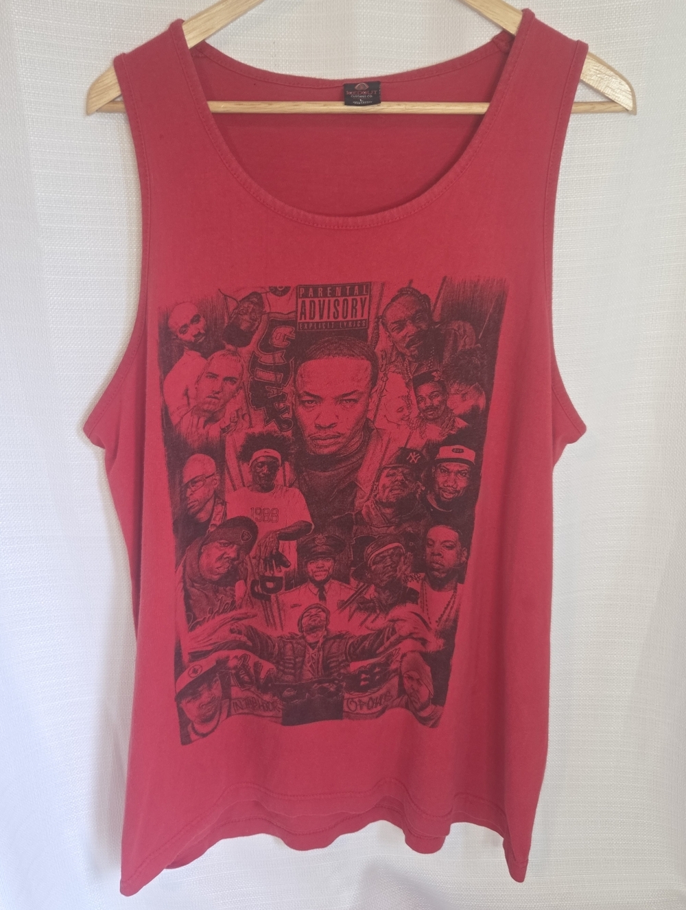 Y2K Legends Of Hip Hop Tank, Mems Size Large
